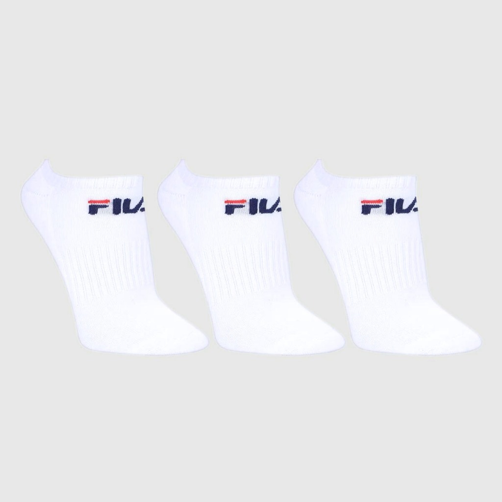 Kit Meia Fila Cano Curto Logo c/ 3 pares Kit Meia Fila Cano Curto Logo c/ 3 pares