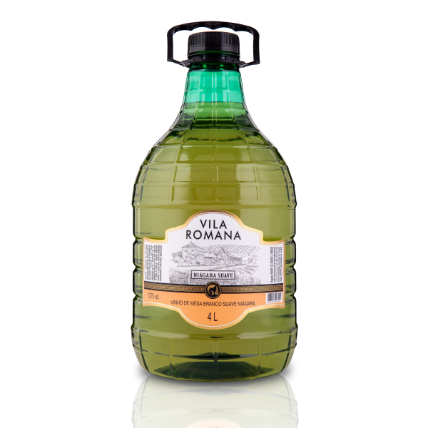 VINHO BRANCO SUAVE VILA ROMANA 4L VINHO BRANCO SUAVE VILA ROMANA 4L