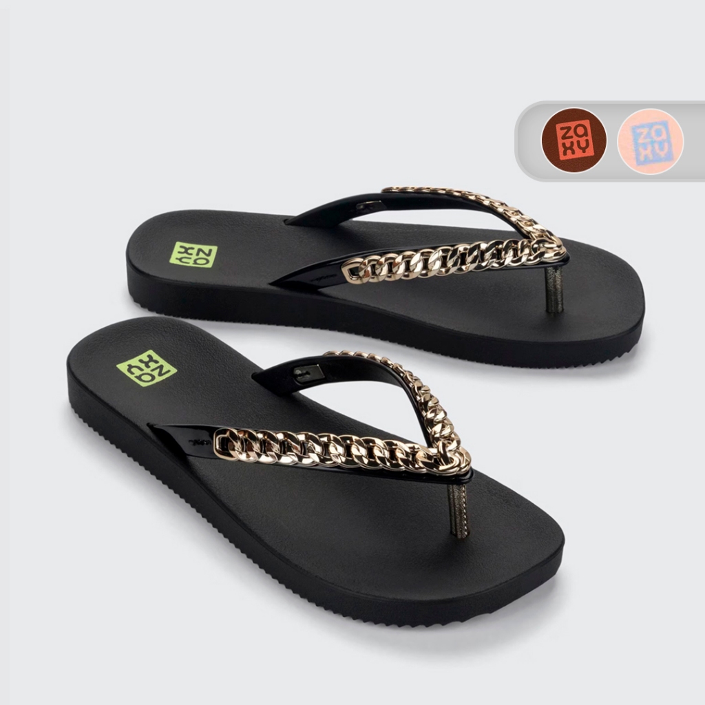 Chinelo Zaxy Hype Corrente Feminino Dedo 19284 Chinelo Zaxy Hype Corrente Feminino Dedo 19284