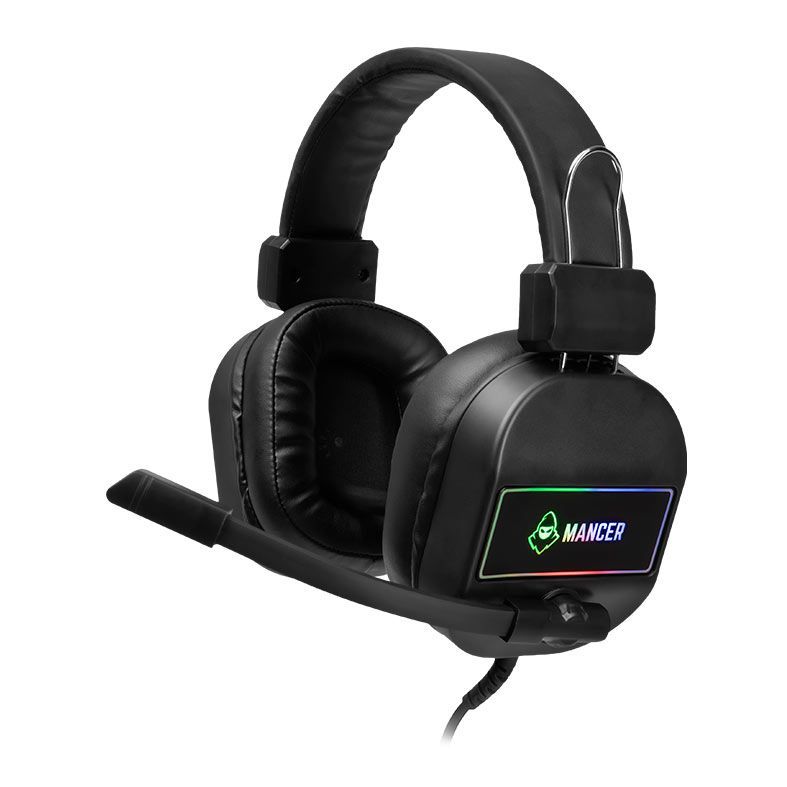 Headset Gamer Mancer Bassex, Drivers 50mm, Preto, MCR-BSS-BL01 Headset Gamer Mancer Bassex, Drivers 50mm, Preto, MCR-BSS-BL01