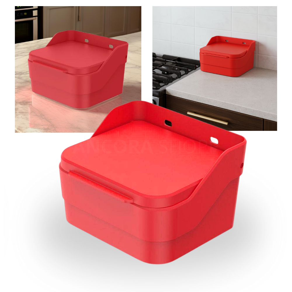 Saleiro Cozinha Trium De Parede Plástico Bpa Free Ou Decoração Elegante Organizador de Cozinha Saleiro Cozinha Trium De Parede Plástico Bpa Free Ou Decoração Elegante Organizador de Cozinha