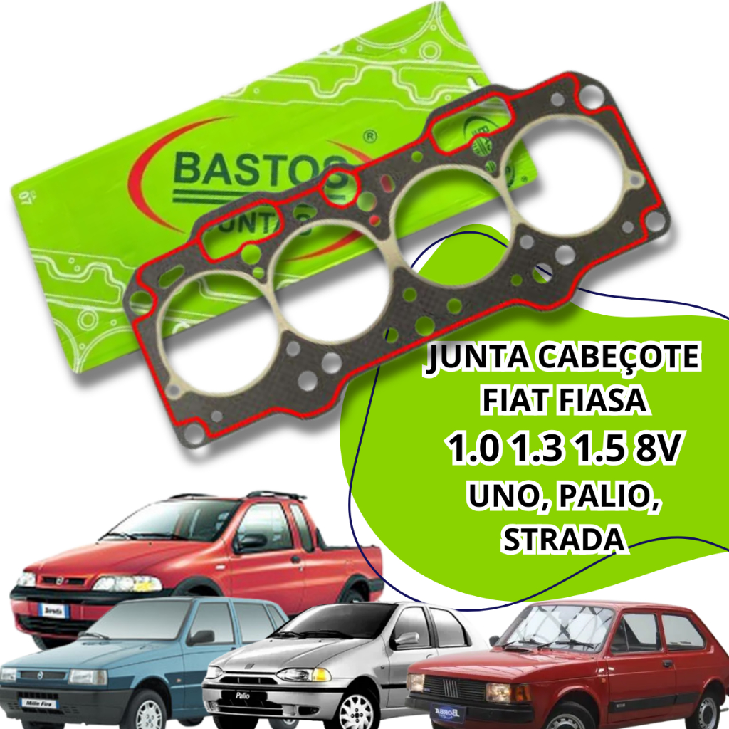 Junta Cabeçote Fiat Fiasa 1.0 1.3 1.5 8v Palio Bastos Fibra Amianto Bastos Junta Cabeçote Fiat Fiasa 1.0 1.3 1.5 8v Palio Bastos Fibra Amianto Bastos