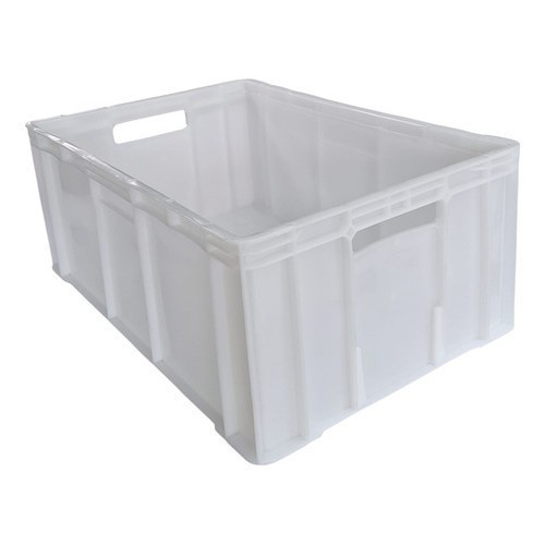1 Caixa Fechada Congelamento Bandeja Câmara Fria 45 L Branca 60x40x24cm Contentor Plástico Açougues 1 Caixa Fechada Congelamento Bandeja Câmara Fria 45 L Branca 60x40x24cm Contentor Plástico Açougues