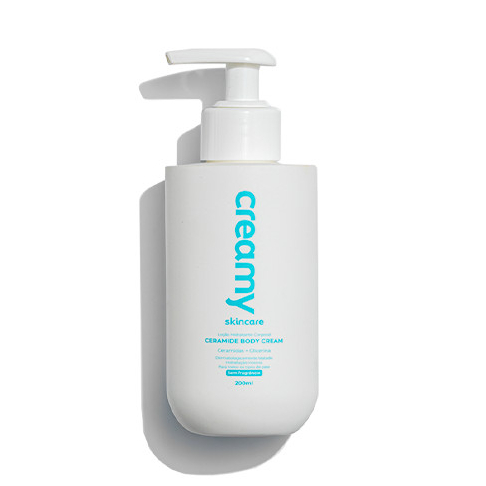 Loção Hidratante Fortalecedora – Hidratante Corporal – Ceramide Body Cream – Creamy Skincare – 200ml Loção Hidratante Fortalecedora – Hidratante Corporal – Ceramide Body Cream – Creamy Skincare – 200ml