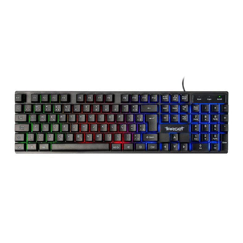 Teclado Gamer TGT M60 A2, Rainbow, ABNT2, Preto, TGT-M60A2-RBW01 Teclado Gamer TGT M60 A2, Rainbow, ABNT2, Preto, TGT-M60A2-RBW01