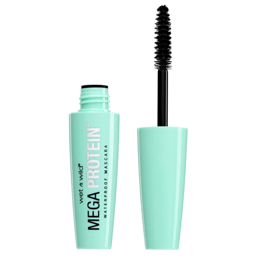 Máscara de Cílios Wet N Wild À Prova D’Água Alongamento Volume Longa Duração Mega Protein Waterproof Máscara de Cílios Wet N Wild À Prova D’Água Alongamento Volume Longa Duração Mega Protein Waterproof