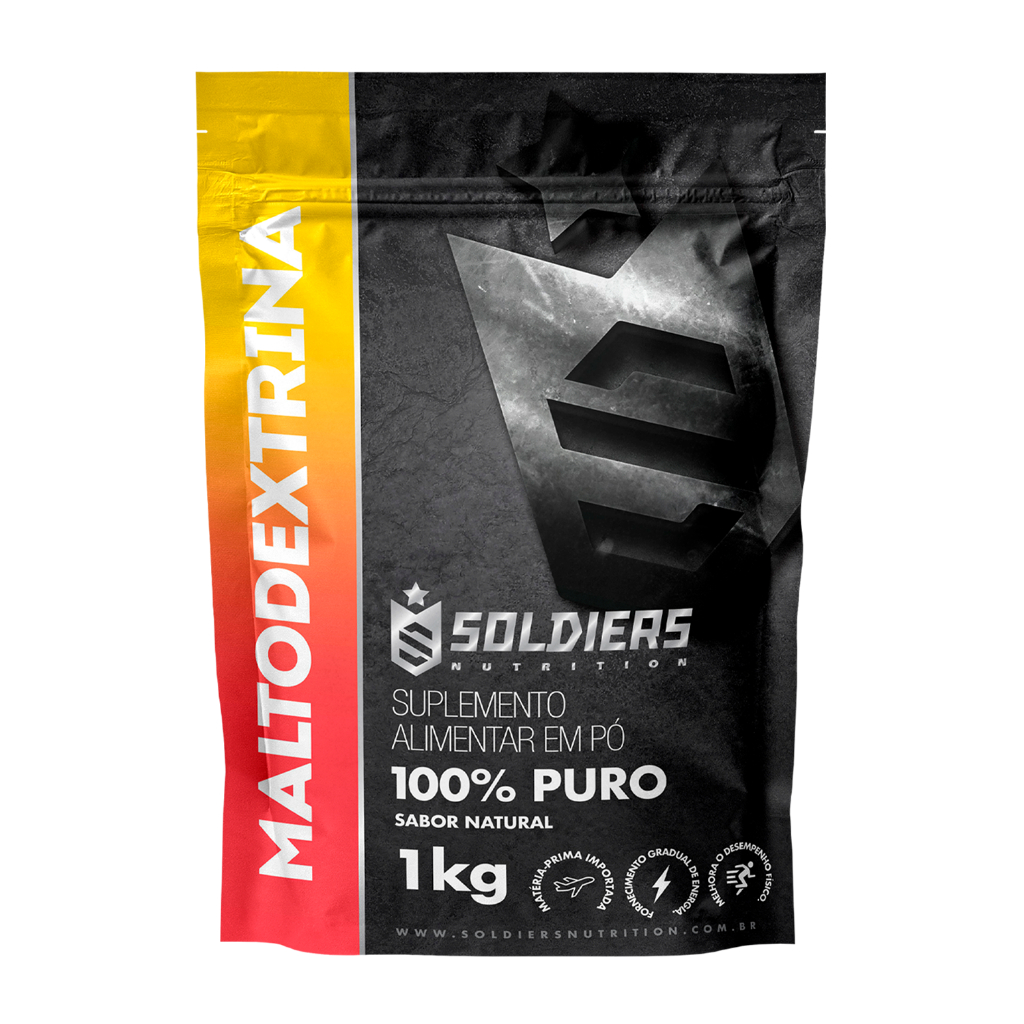 Maltodextrina 1kg 100% Puro Importado Soldiers Nutrition Ingrediente Natural Carboidrato Alimentação Saudável Fit Maltodextrina 1kg 100% Puro Importado Soldiers Nutrition Ingrediente Natural Carboidrato Alimentação Saudável Fit