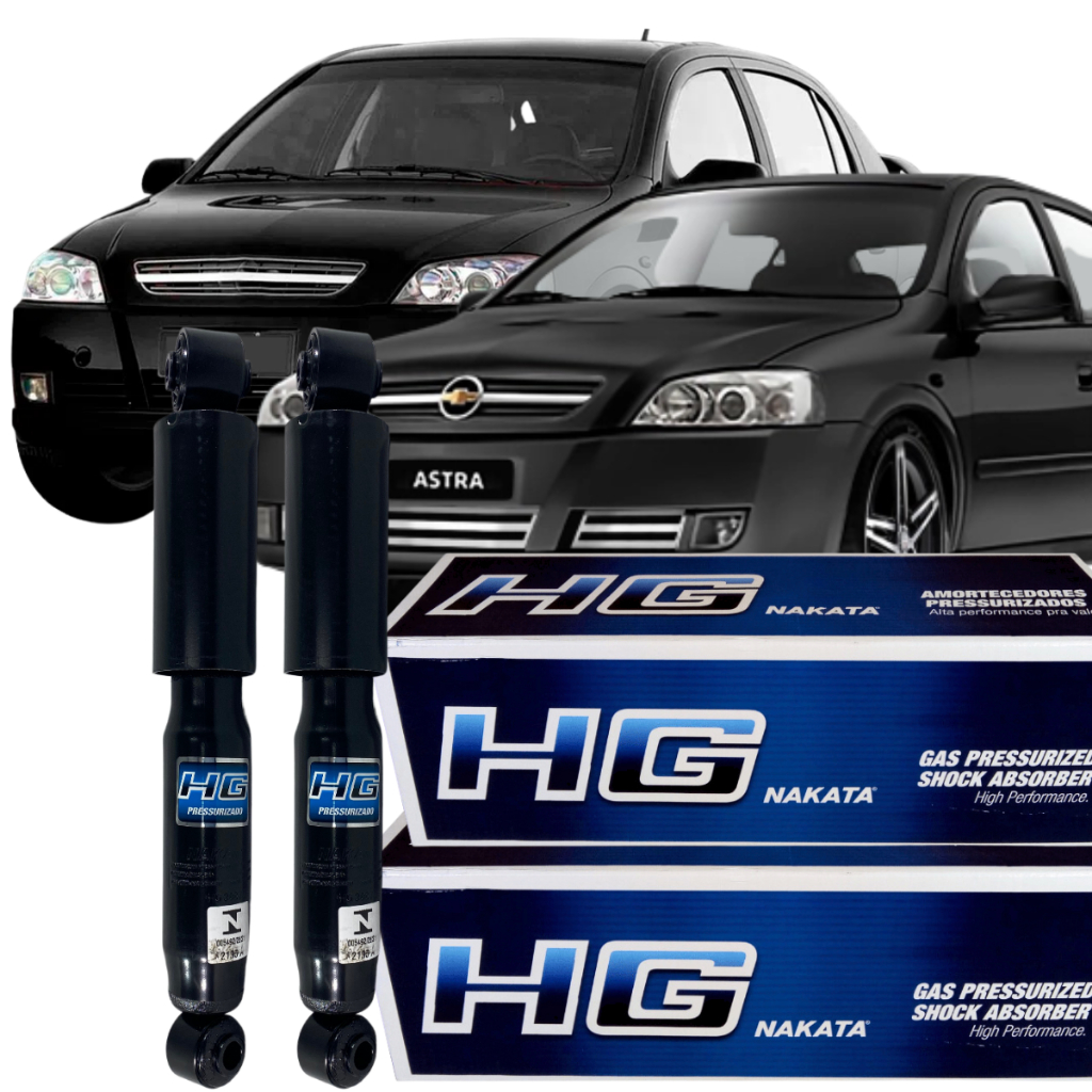 Par Amortecedor Traseiro Nakata Gm Astra 1.8 8v 2.0 16v 1998 á 2012 Par Amortecedor Traseiro Nakata Gm Astra 1.8 8v 2.0 16v 1998 á 2012
