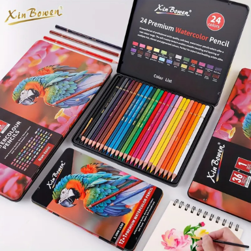 Kit 12/24/36 Cores Conjunto Profissional de Lápis Coloridos Lápis de Cor para Desenho Arte Kit 12/24/36 Cores Conjunto Profissional de Lápis Coloridos Lápis de Cor para Desenho Arte