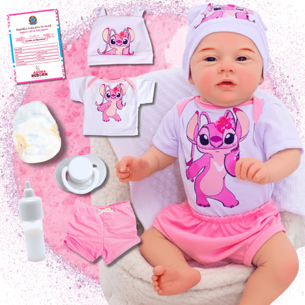 Bebê Reborn Realista Menina Mary Silicone Pode Dar Banho Original Envio Imediato Bebê Reborn Realista Menina Mary Silicone Pode Dar Banho Original Envio Imediato