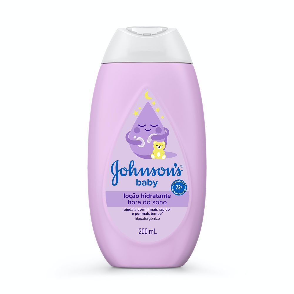 Loção Hidratante Relaxante Para Uso Diário Johnson’s Baby Hora Do Sono, 200mL Loção Hidratante Relaxante Para Uso Diário Johnson’s Baby Hora Do Sono, 200mL