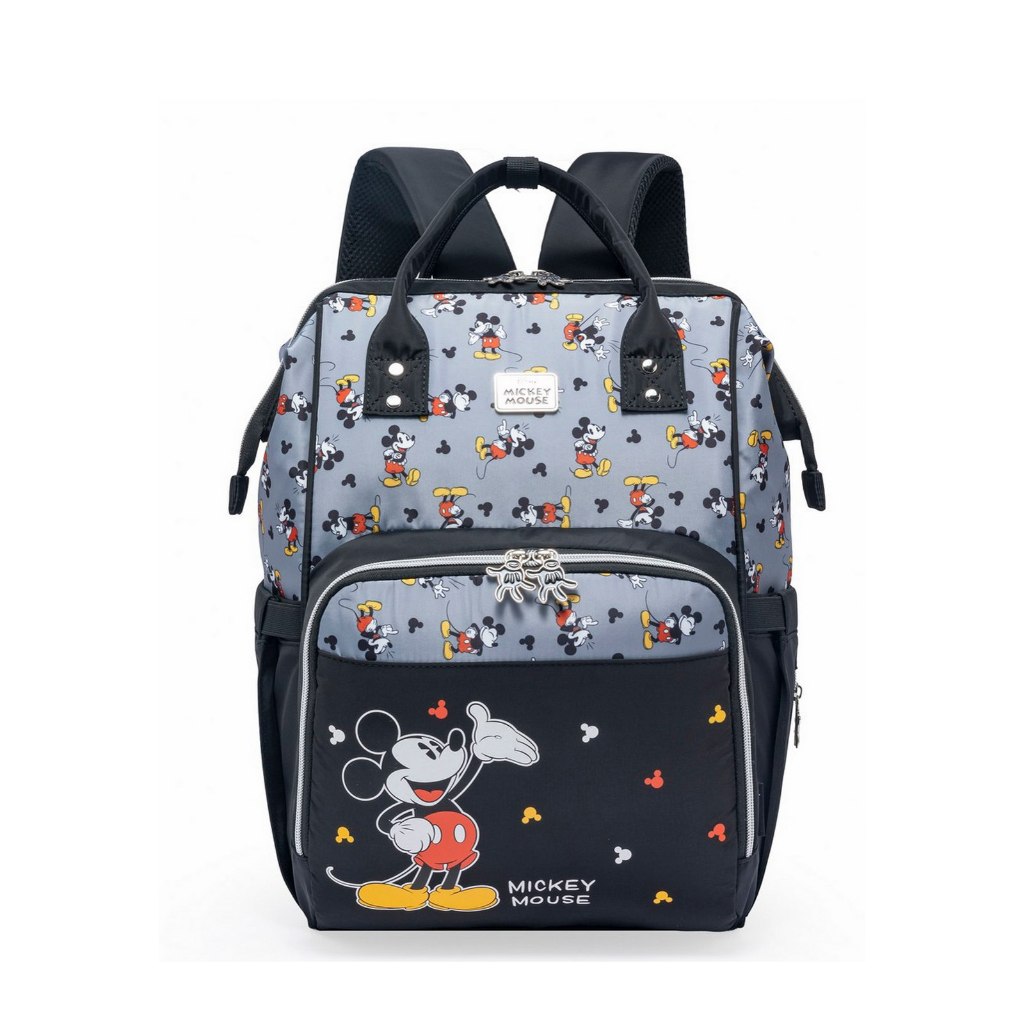 Mochila Bolsa Maternidade Disney Mickey Menino Espaçosa Reforçada Mochila Bolsa Maternidade Disney Mickey Menino Espaçosa Reforçada