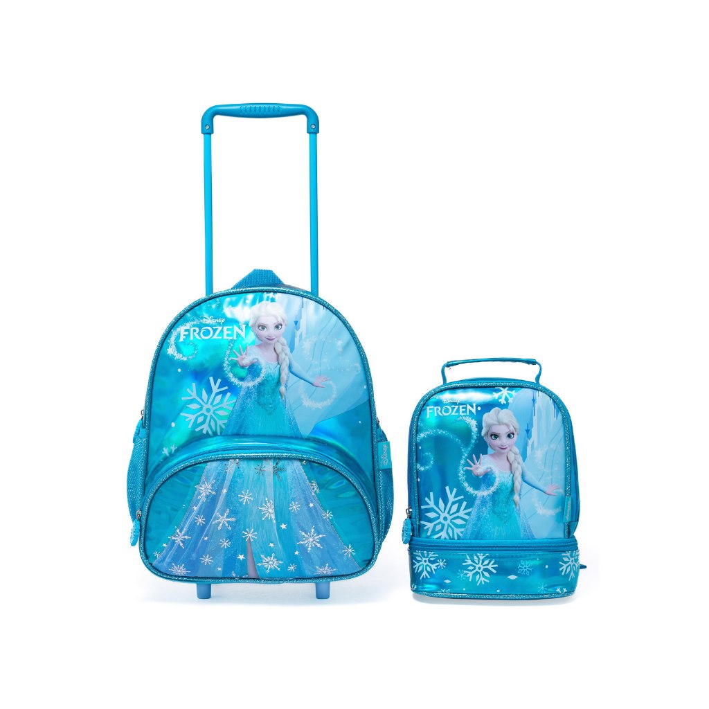 Kit Escolar Frozen Mochila Rodinha Lancheira Térmica Disney Infantil Pré-Escolar Kit Escolar Frozen Mochila Rodinha Lancheira Térmica Disney Infantil Pré-Escolar