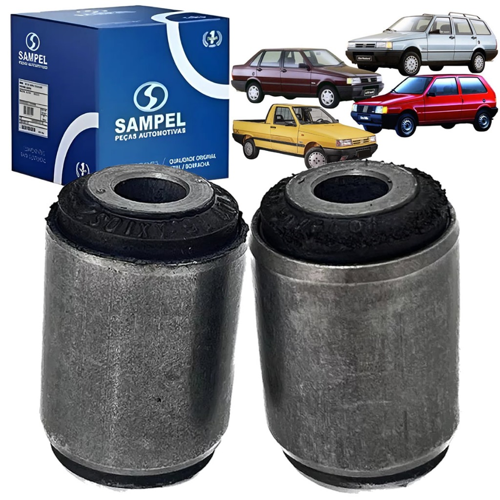 Par Bucha Braço Oscilante Fiat Uno Fiorino Elba Prêmio Fiat 7674701 Original Sampel c/ Nota Fiscal Par Bucha Braço Oscilante Fiat Uno Fiorino Elba Prêmio Fiat 7674701 Original Sampel c/ Nota Fiscal