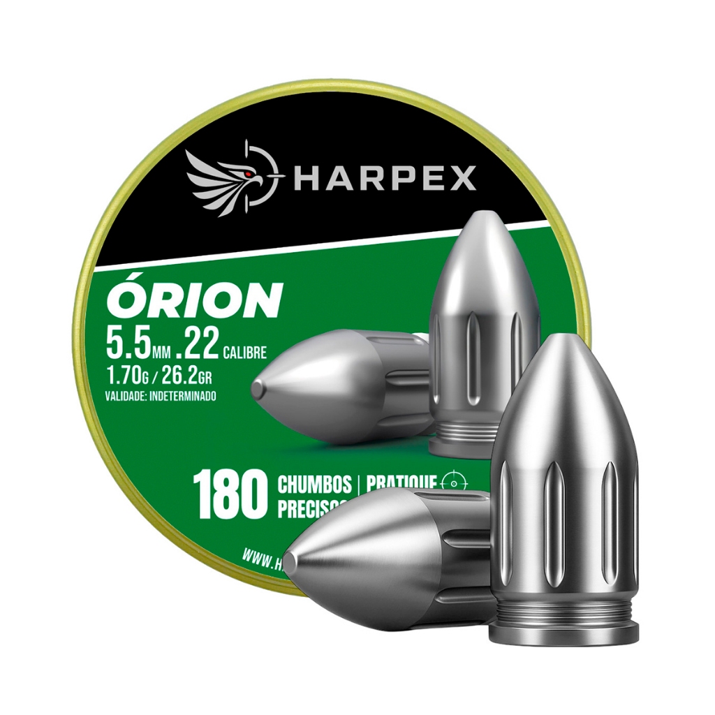 Kit Chumbinhos Órion 5.5mm Lata 180 un/cd – Harpex