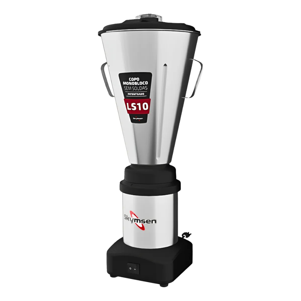 Liquidificador Comercial Skymsen Aço Inox 10 Litros Bivolt Baixa Rotação – LS10 – Skymsen Liquidificador Comercial Skymsen Aço Inox 10 Litros Bivolt Baixa Rotação – LS10 – Skymsen