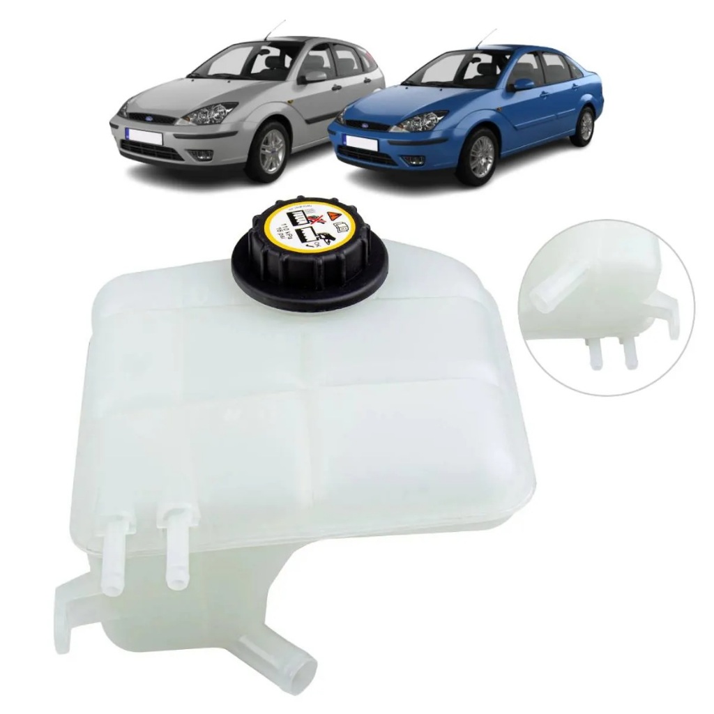 Reservatório de Água Expansão Ford Focus 1.6 8V 2003 A 2008/ 1.8 16v 2001 A 2004/ 2.0 16v 2000 A 2008 98AB8K218AK Reservatório de Água Expansão Ford Focus 1.6 8V 2003 A 2008/ 1.8 16v 2001 A 2004/ 2.0 16v 2000 A 2008 98AB8K218AK
