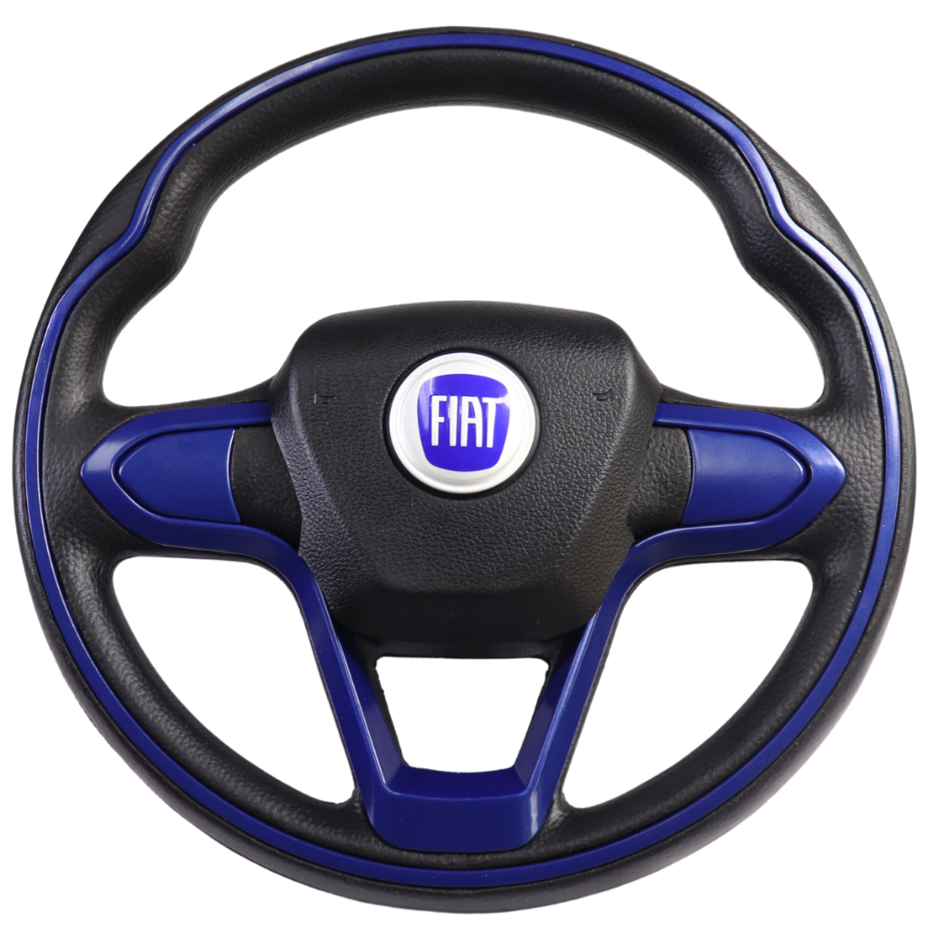 Volante Esportivo Golf BMW Fiat Azul Palio Uno Siena Strada Fiorino Volante Esportivo Golf BMW Fiat Azul Palio Uno Siena Strada Fiorino