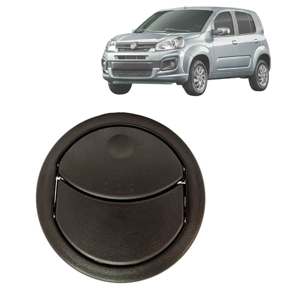 Tela Difusor do Ar Lateral UNO VIVACE 2010 até 2014 e FIORINO 2014 até 2020 – PRETO Tela Difusor do Ar Lateral UNO VIVACE 2010 até 2014 e FIORINO 2014 até 2020 – PRETO