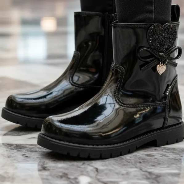 Bota Infantil Ortopasso Love Menina Verniz Feminino Feminina Blogueirinha Blogueira Coturno Inverno Bota Infantil Ortopasso Love Menina Verniz Feminino Feminina Blogueirinha Blogueira Coturno Inverno