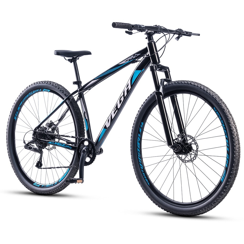 Bicicleta Aro 29 Vega 12v Alumínio Freio A Disco Hidráulico Suspensão K7 Trava de Ombro Bicicleta Aro 29 Vega 12v Alumínio Freio A Disco Hidráulico Suspensão K7 Trava de Ombro