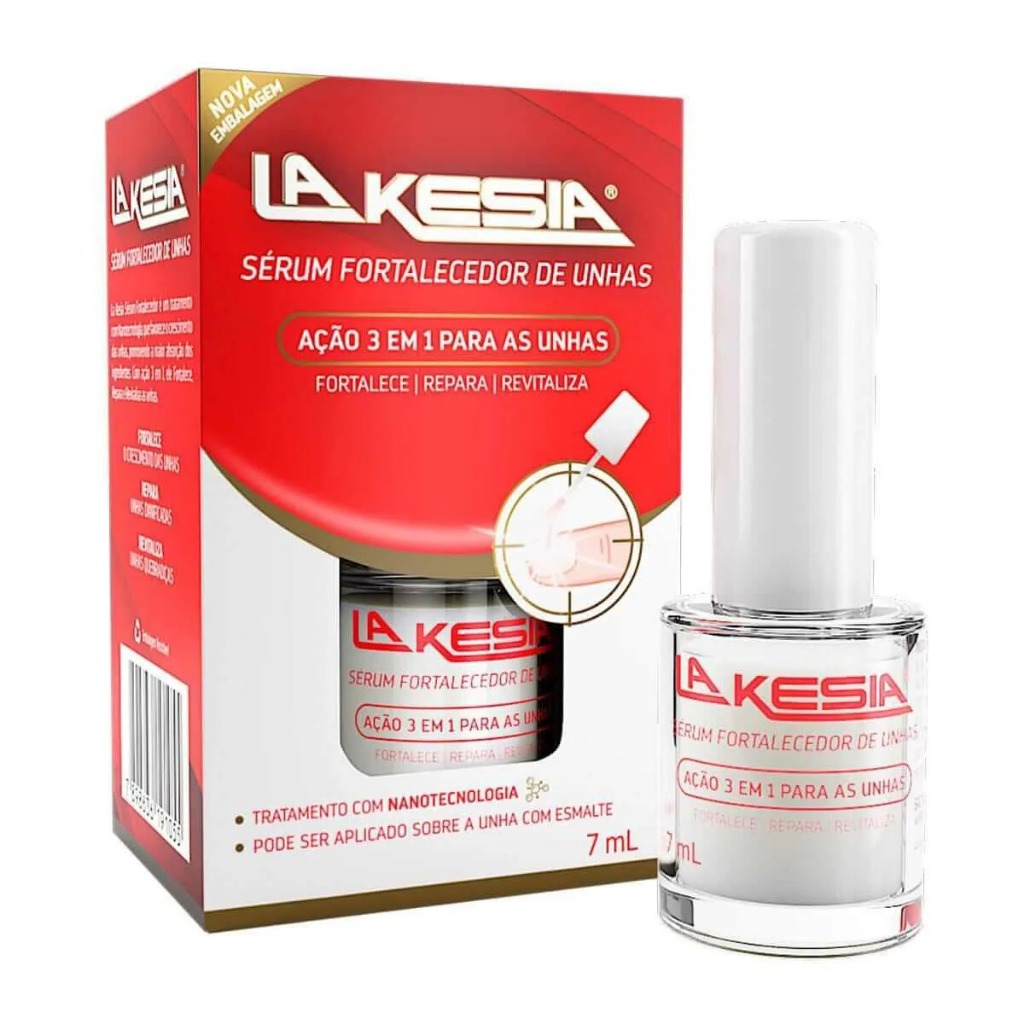 Sérum Fortalecedor de Unhas LaKesia com 7ml Sérum Fortalecedor de Unhas LaKesia com 7ml