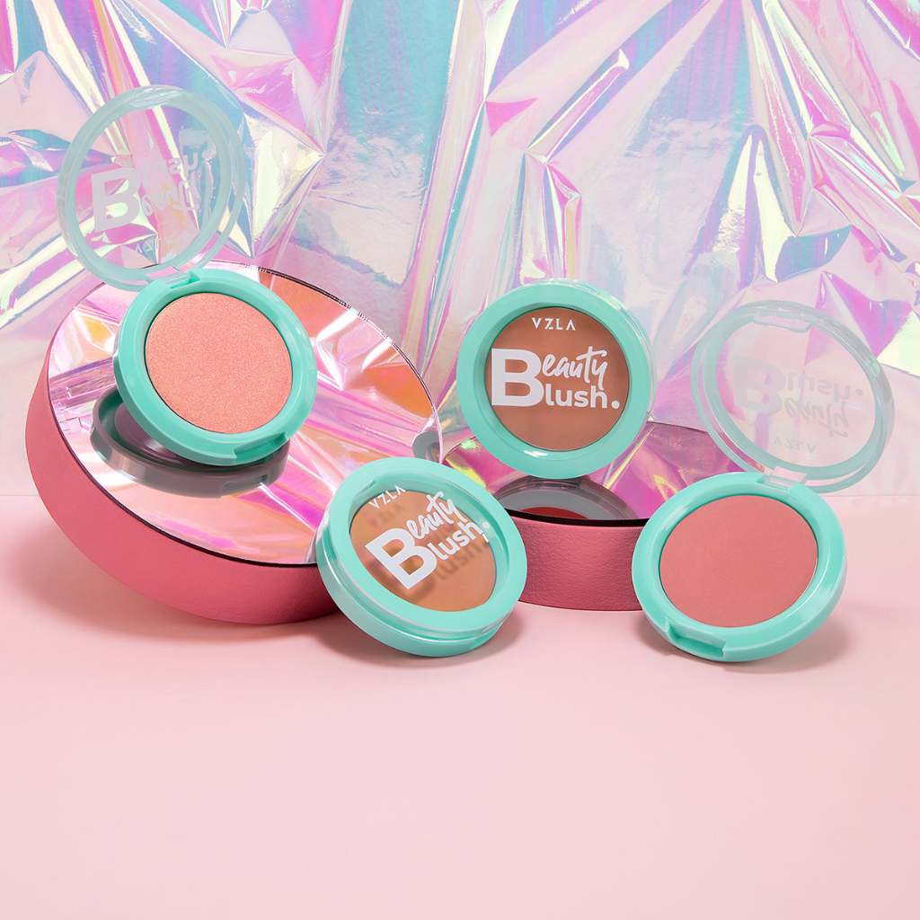 Beauty Blush Facial Compacto Longa Duração Efeito Natural Vegano Original Vizzela Beauty Blush Facial Compacto Longa Duração Efeito Natural Vegano Original Vizzela