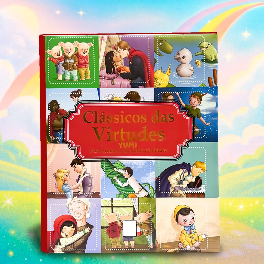 Livro de Histórias Infantil Clássicos das Virtudes – Contos De Fadas, Contos Clássicos | Leitura Diária Para Crianças Livro de Histórias Infantil Clássicos das Virtudes – Contos De Fadas, Contos Clássicos | Leitura Diária Para Crianças