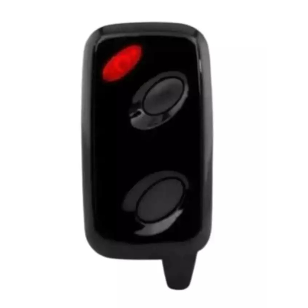 Capa para Controle Positron 2 Botões Modelo Antigo Capa para Controle Positron 2 Botões Modelo Antigo