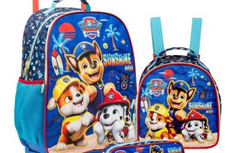 Kit Escolar Patrulha Canina: Mochila Rodinhas / Alças 16"40x30cm Lancheira Térmica e Estojo Box R Xeryus -  vendido por DSD Multi Comercio