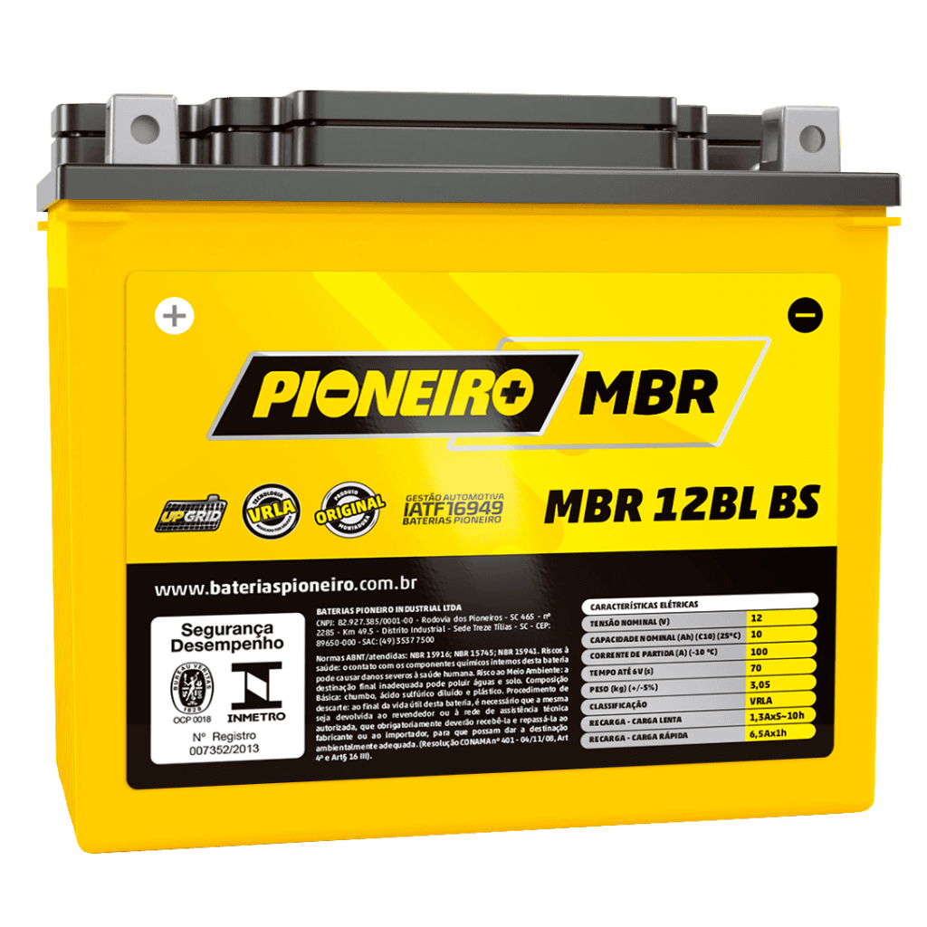 Bateria Moto Yamaha Fz600 Pioneiro Mbr 12bl Bs Bateria Moto Yamaha Fz600 Pioneiro Mbr 12bl Bs