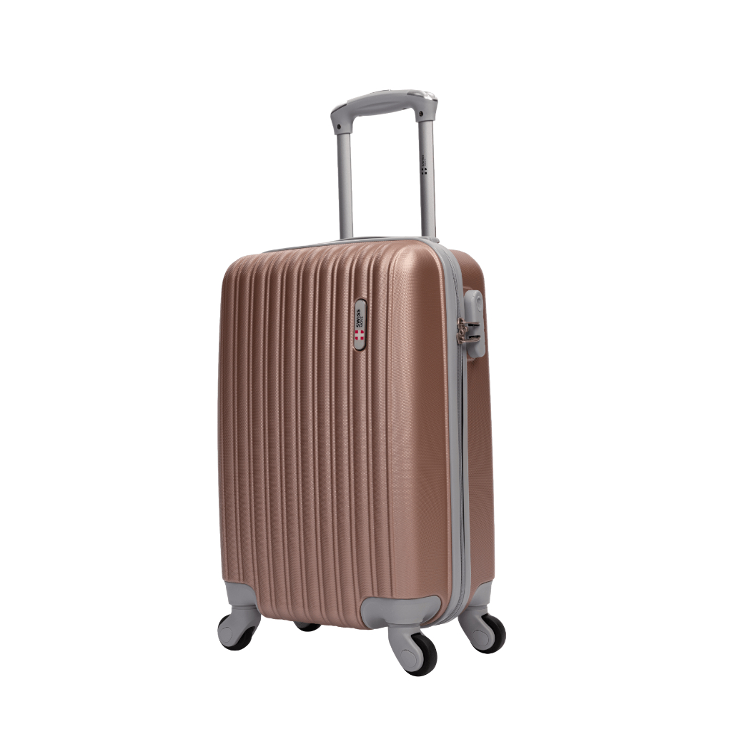 Mala de viagem bordo pequena 10kg Londres Swiss Move Rose Mala de viagem bordo pequena 10kg Londres Swiss Move Rose