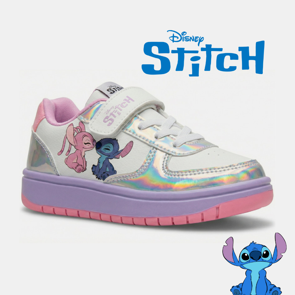 Tênis Infantil Stitch Disney Original Confortável Crianças Brilhante Tênis Infantil Stitch Disney Original Confortável Crianças Brilhante
