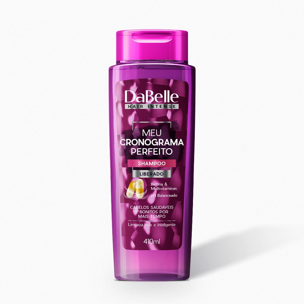 Shampoo Meu Cronograma Perfeito Dabelle Hair 410ml Shampoo Meu Cronograma Perfeito Dabelle Hair 410ml
