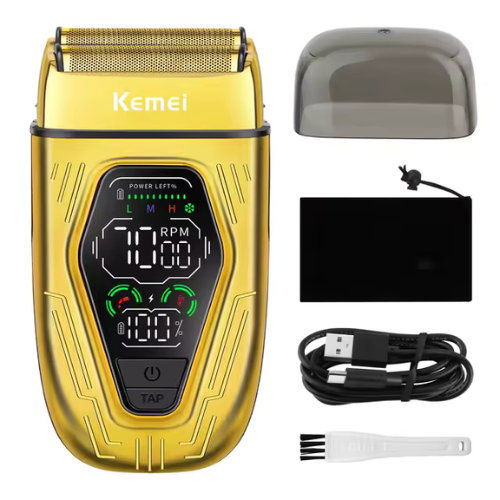 Barbeador Elétrico Kemei-T360 3xVelocidades Barbeador Elétrico Kemei-T360 3xVelocidades