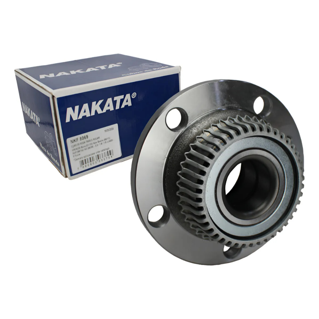 Cubo Roda Traseiro Nakata Com Rolamento GOLF 1.6 | 2.0 1999 / 2014 Cubo Roda Traseiro Nakata Com Rolamento GOLF 1.6 | 2.0 1999 / 2014