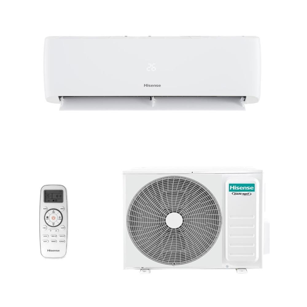 Ar Condicionado Inverter Hisense Hi Wall Eco Plus R-32 sem Wi-fi 12.000 Btus Frio 220v Ar Condicionado Inverter Hisense Hi Wall Eco Plus R-32 sem Wi-fi 12.000 Btus Frio 220v