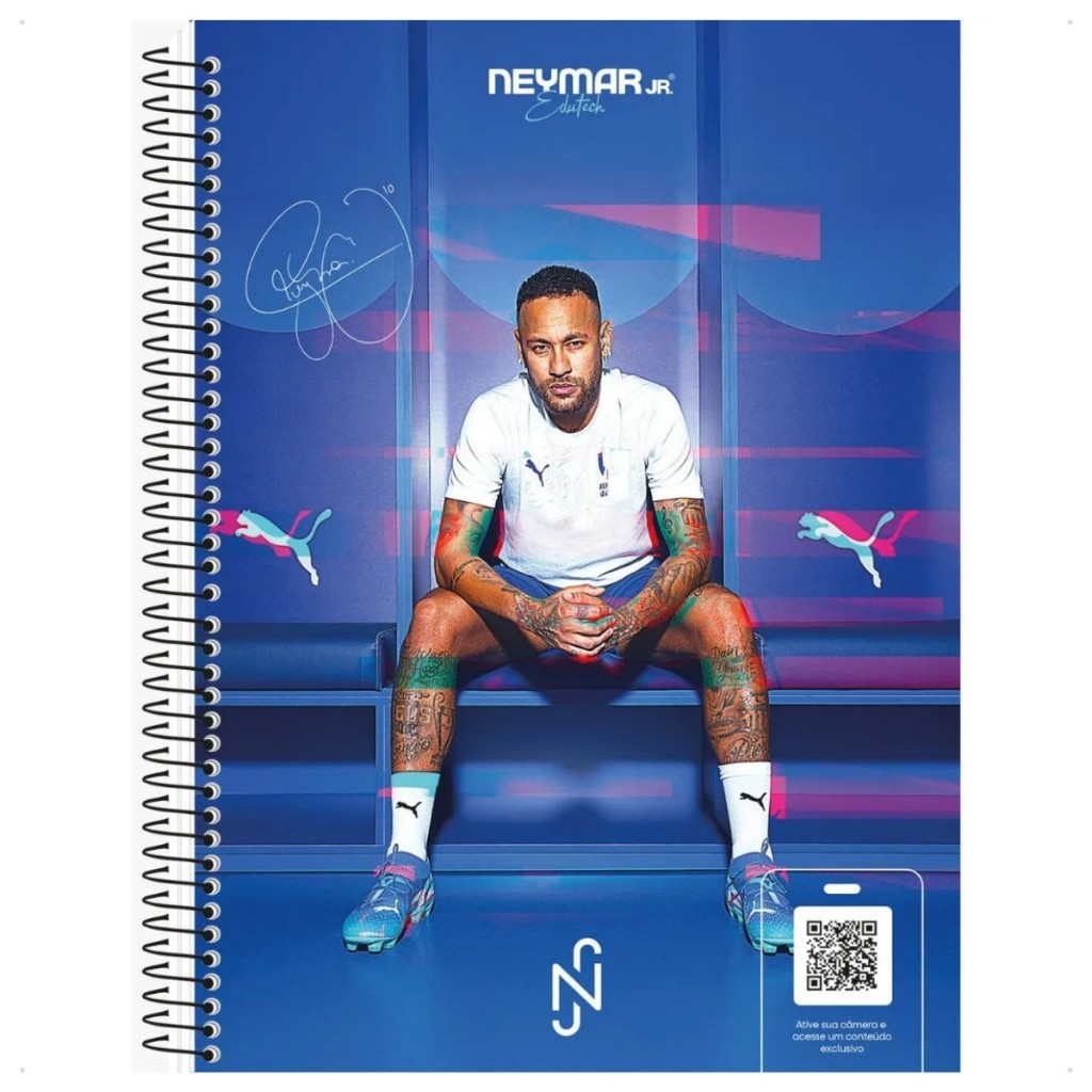 Caderno Oficial Neymar Jr Rumo Ao Top Universitário 1 matéria 80 folhas. Caderno Oficial Neymar Jr Rumo Ao Top Universitário 1 matéria 80 folhas.