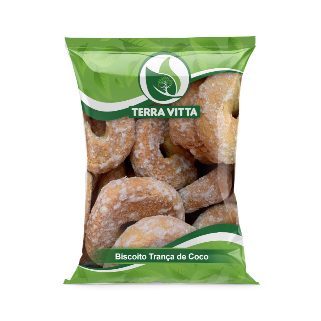 Biscoito Trança de Coco Biscoito Trança de Coco