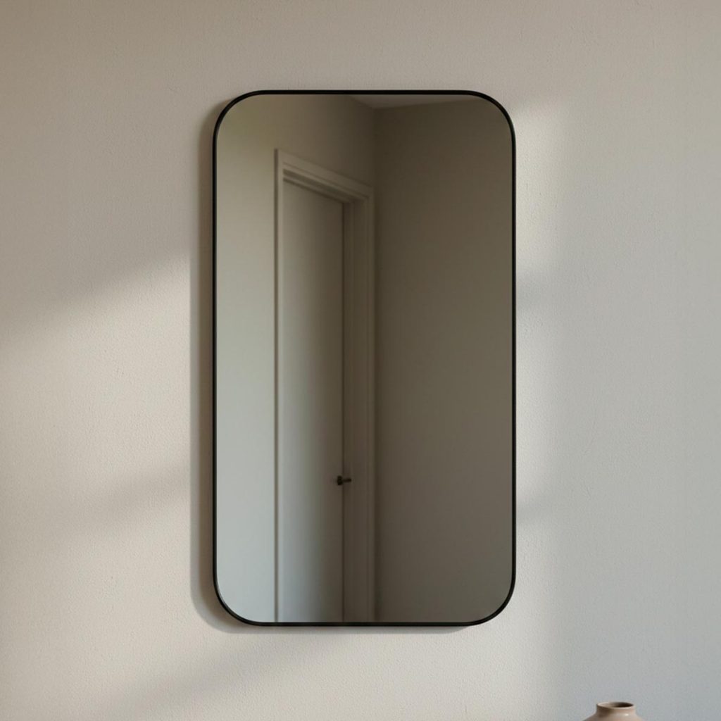 Espelho Retângular 110x50cm Grande Corpo para Quarto Sala Closet Decoração Apartamento Achadinho Espelho Retângular 110x50cm Grande Corpo para Quarto Sala Closet Decoração Apartamento Achadinho