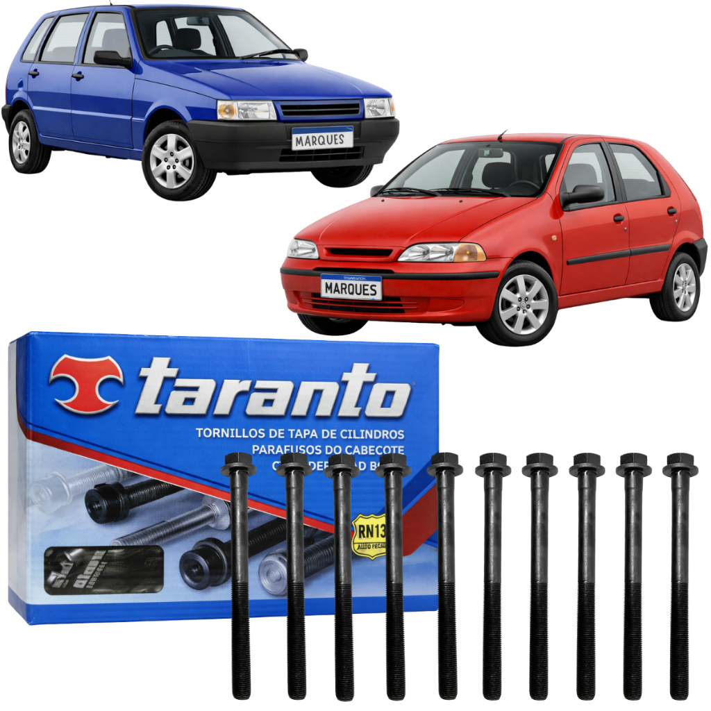 Jogo Parafuso Cabeçote Uno 1.0 8v Fiasa 1992 1993 1994 1995 Jogo Parafuso Cabeçote Uno 1.0 8v Fiasa 1992 1993 1994 1995