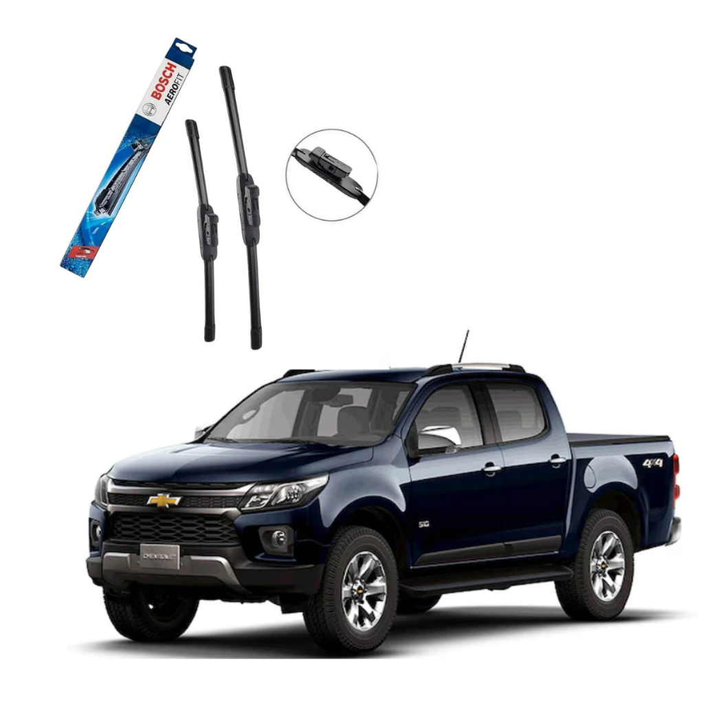 Limpador Parabrisa Original Bosch Gm Nova S10 2013 A 2018 Preto Limpador Parabrisa Original Bosch Gm Nova S10 2013 A 2018 Preto