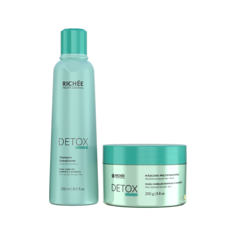 Richée Detox Care Kit Shampoo e Máscara Richée Detox Care Kit Shampoo e Máscara