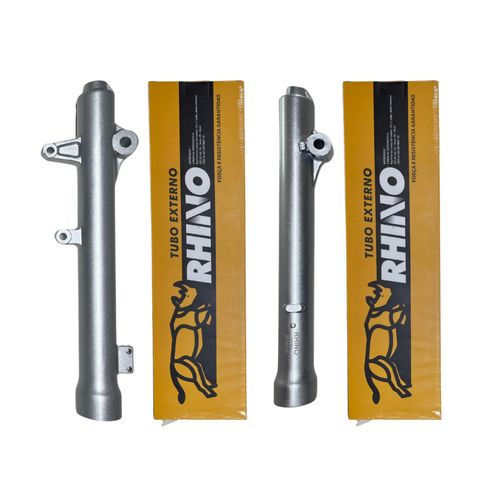 Par Copo Bengala Nxr 150 Bros Freio A Disco Tubo Externo