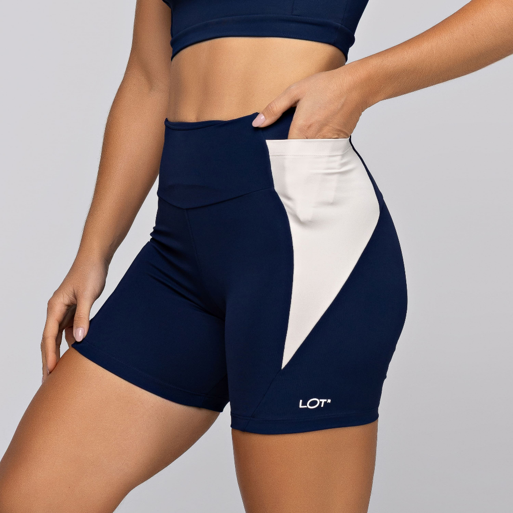 Short Fitness Poliamida Academia Feminino com Bolso Frame Alta Compressão Short Fitness Poliamida Academia Feminino com Bolso Frame Alta Compressão