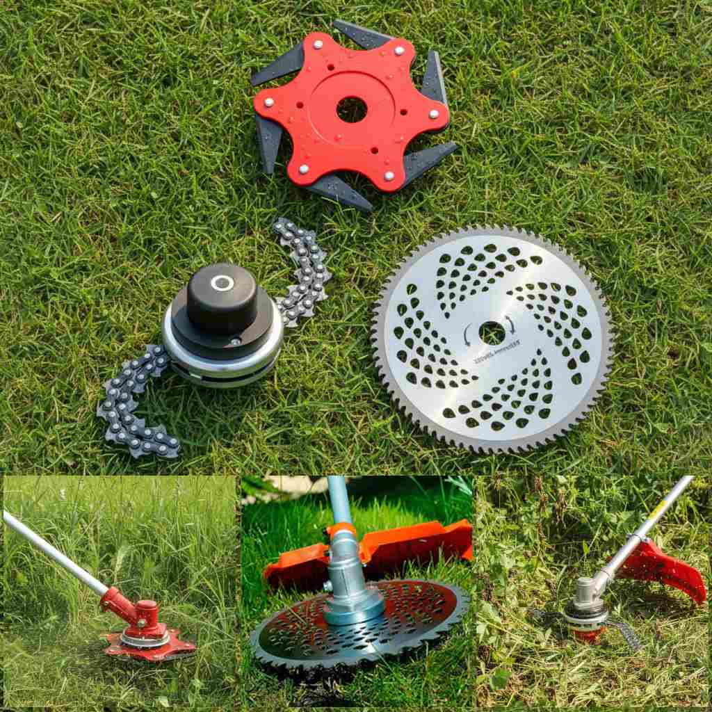 Kit Lâminas E Discos Para Roçadeira 80 Dentes + Carretel Corrente + Lâmina 6 Pontas Furo 20mm Kit Lâminas E Discos Para Roçadeira 80 Dentes + Carretel Corrente + Lâmina 6 Pontas Furo 20mm
