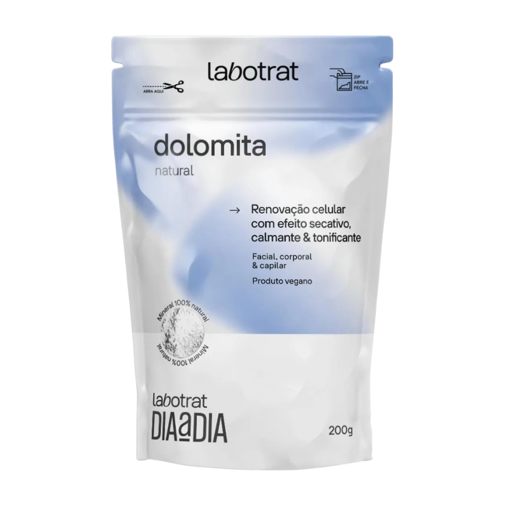 Dolomita Natural Calmante Facial Corporal Labotrat 800g Dolomita Natural Calmante Facial Corporal Labotrat 800g