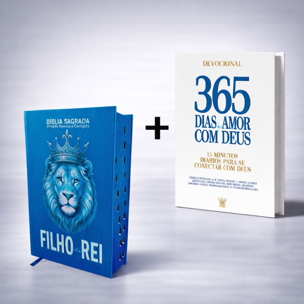 Kit Amor com Deus – Combo 1 Bíblia + 1 Devocional Kit Amor com Deus – Combo 1 Bíblia + 1 Devocional