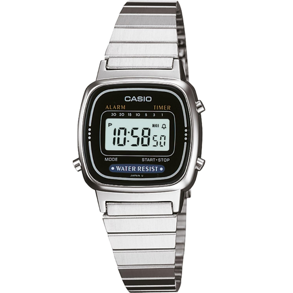 RELÓGIO CASIO UNISSEX MINI VINTAGE LA670WA-1DF RELÓGIO CASIO UNISSEX MINI VINTAGE LA670WA-1DF