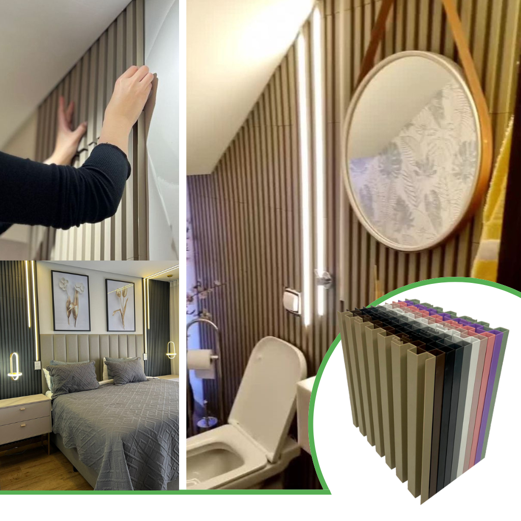 Placa Painel Ripado 30×30 – kit 22 peças (2m²) | 11 Cores Antimpacto Autocolante Direct Borrachas Placa Painel Ripado 30×30 – kit 22 peças (2m²) | 11 Cores Antimpacto Autocolante Direct Borrachas
